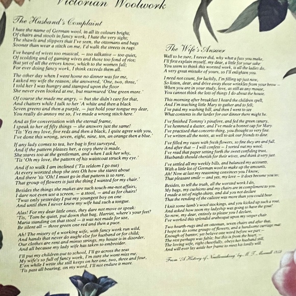 Rare Vintage 1988 Elizabeth Bradley Needlepoint Kit Victorian Flowers Winter NEW - Picture 11 of 11